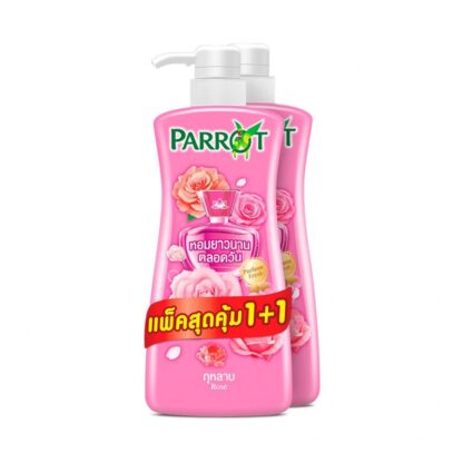 Крем для душа Parrot Classic Rose, 450 мл, набор 2 шт. (Parrot Body Wash Classic Rose 450 ml x2)