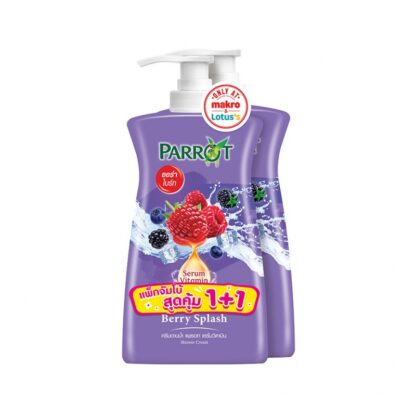 Крем для душа Parrot Berry Splash, 850 мл, набор 2 шт. (Parrot Shower Cream Berry Splash 850 ml x2)