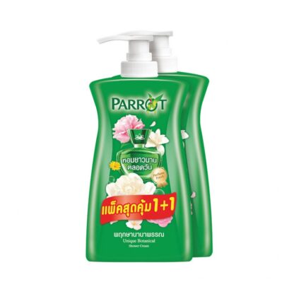 Крем-гель для душа Parrot Unique Botanical Scent, 850 мл, набор 2 шт. (Parrot Shower Cream Unique Botanical Scent 850 ml x2)