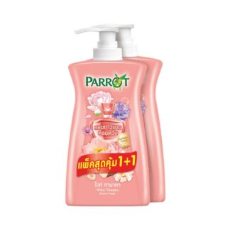 Крем для душа Parrot «Белая танака», 850 мл (Parrot Shower Cream White Thanaka 850 ml)