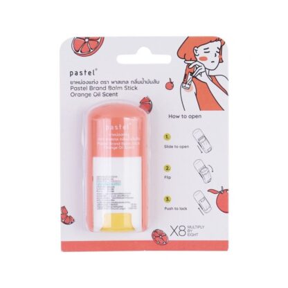 Бальзам-стик Pastel с апельсином, 6 г (Pastel Balm Stick Orange 6g)