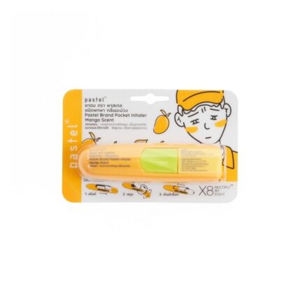 Карманный ингалятор Pastel с манго, 1,5 мл (Pastel Pocket Inhaler Mango 1.5ml)