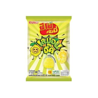 Мармелад Pipo с каррагинаном со вкусом лимона, 60 г (Pipo Carrageenan Gummy Jelly Lemon 60g)