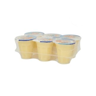 Желе Pipo с каррагинаном со вкусом йогурта (набор 6 стаканчиков), 135 г × 6 (Pipo Yoghurt Carrageenan Jelly 135g x6)