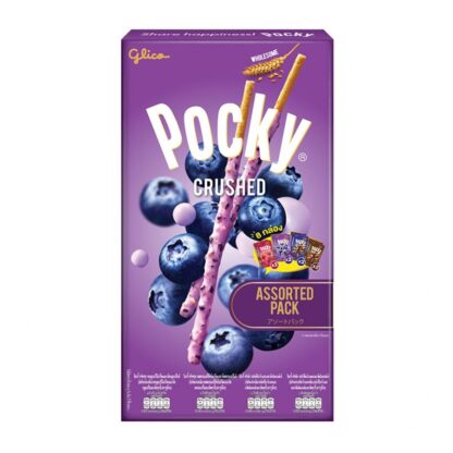 Печенье-палочки Pocky Crushed Cracker, ассорти, 252 г (POCKY Crushed Cracker Stick Assorted Pack 252g)