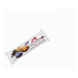Фруктовый батончик Poppins с черникой, 25 г (POPPINS Fruity Bites Bar Blueberry 25g)