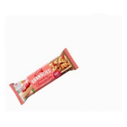 Батончик-гранола Poppins Granolies «Клубничный чизкейк», 30 г (POPPINS Granolies Bar Strawberry Cheesecake 30g)