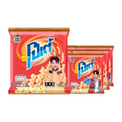 Хрустящий картофельный снек Potae, 25 г, набор 6 шт. (POTAE Crispy Potato Snack 25g x6)