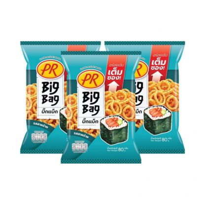 Хрустящий снек PR с морскими водорослями, 80 г (PR Crispy Snack Seaweed 80g)