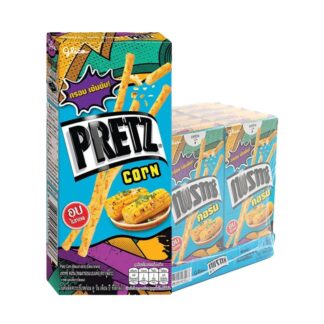 Хрустящие палочки Pretz с кукурузным вкусом, 22 г (PRETZ Corn 22g)