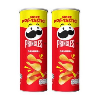 Картофельные чипсы Pringles оригинальные, 102 г (PRINGLES Chips Original 102g)