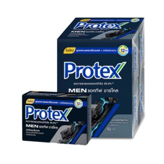 Мужское мыло Protex For Men с активированным углём, 60 г (PROTEX For Men Active Charcoal Bar Soap 60g)