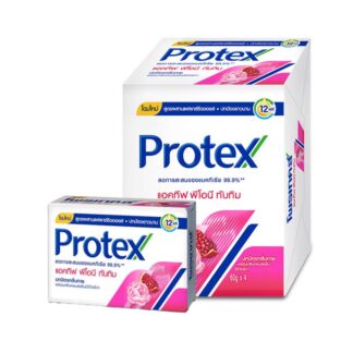 Парфюмированное мыло Protex «Пион и гранат», 60 г, набор 4 шт. (Protex Perfume Peony and Pomegranate Bar Soap 60 g x4)