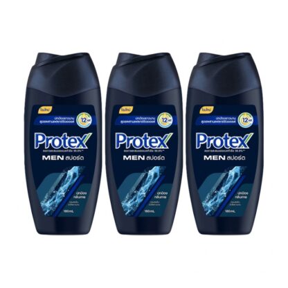 Мужской крем для душа Protex Sport, 180 мл, набор 3 шт. (Protex Shower Cream For Men Sport 180 ml x3)