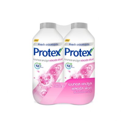 Тальк для тела Protex Floral Pink с цветочным ароматом, 280 г, набор 2 шт. (Protex Talcum Capsule Floral Pink 280 g x2)