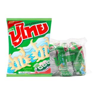 Экструдированный снек Pu Thai со вкусом нори, 55 г, набор 3 шт. (PU THAI Extrude Nori Seaweed 55g x3)
