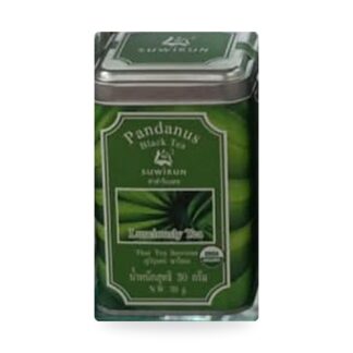 Чёрный чай с панданом Suwirun в жестяной банке, 30 г (Suwirun Pandanus Black Tea 30g)