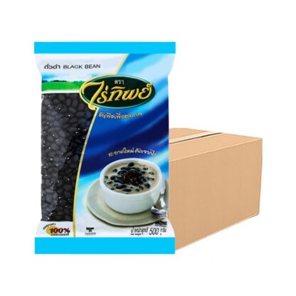 Чёрная фасоль Raitip, 500 г, набор 6 шт. (RAITIP Black Bean 500g x6)