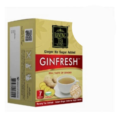 Растворимый имбирный напиток Ranong Tea Ginfresh без сахара, 35 г (RANONG TEA Ginfresh Instant Ginger No Sugar Added 35g)