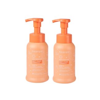Детская пенка для мытья тела и волос Regagar Soft Foam Wash & Shampoo, 220 мл, набор 2 шт. (Regagar Soft Foam Baby Wash & Shampoo 220ml x2)