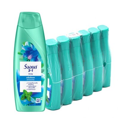 Шампунь против перхоти Rejoice 3-в-1, 60 мл, набор 6 шт. (Rejoice Shampoo Anti Dandruff 3in1 60 ml x6)
