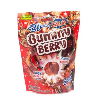 Мармелад Roscela Gummy Berry со вкусом колы, 39 г (Roscela Gummy Berry Cola 39g)