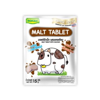 Солодовые конфеты Roscela с кальцием, 15 г (Roscela Malt Candy with Calcium 15g)