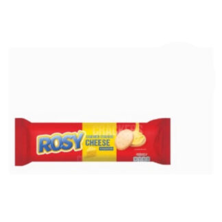 Крекеры-сэндвичи Rosy с сырным кремом, 100 г (ROSY Cream Sandwich Crackers Cheese 100g)
