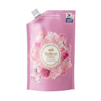 Кондиционер для белья Saffron «Пион и роза», 1,5 л (SAFFRON Fabric Softener Peony Rose 1.5l)