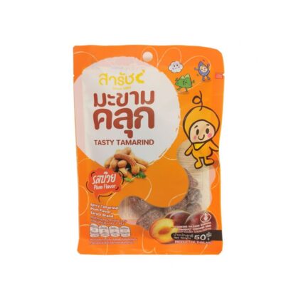 Тамаринд Sarach Tasty со сливой, 50 г (Sarach Tasty Tamarind Plum 50g)