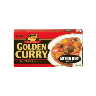 Японское карри S&B Golden Curry очень острое, 220 г (S&B Golden Curry Extra Hot 220g)