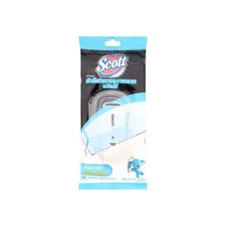 Влажные салфетки для стёкол и зеркал Scott, 30 шт. (SCOTT Glass & Mirror Cleaning Wipes 30 sheets)
