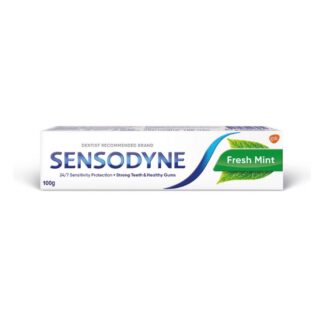 Зубная паста Sensodyne Fresh Mint, 100 г, набор 2 шт. (Sensodyne Toothpaste Fresh Mint 100 g x2)