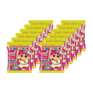 Конфеты Shinchan со вкусом клубники и лимонной соды, 18,9 г, набор 12 шт. (SHINCHAN Candy Mixed Flavor Strawberry Lemon Soda 18.9g x12)