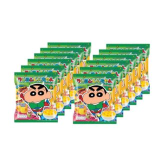 Кукурузный снек Shinchan Crispy Corn «Кукурузный суп», 11 г, набор 12 шт. (SHINCHAN Crispy Corn Corn Soup 11g x12)