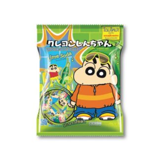 Леденцы Shinchan со вкусом лимонной газировки, 270 г (100 шт.) (Shinchan Lemon Soda Candy 270g (100 pcs))