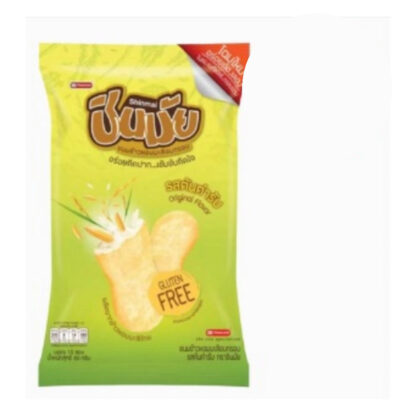 Хрустящие рисовые хлебцы-снек Shinmai оригинальные, 60 г (SHINMAI Crispy Baked Rice Original 60g)