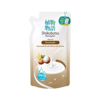 Жидкое мыло Shokubutsu с овсяным молоком, сменный блок, 400 мл (Shokubutsu Oat Milk Liquid Soap Refill 400 ml)