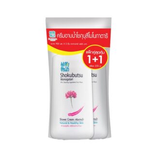 Гель-крем для душа Shokubutsu «Астрагал китайский», розовый, 900 мл (Shokubutsu Shower Cream Chinese Milk Vetch Pink 900 ml)