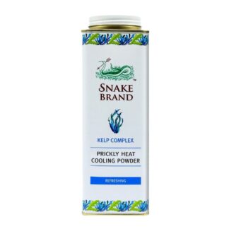 Охлаждающий тальк Snake Brand «Свежесть океана» с водорослями, 280 г (Snake Brand Prickly Heat Cooling Powder Kelp Complex Refreshing 280 g)