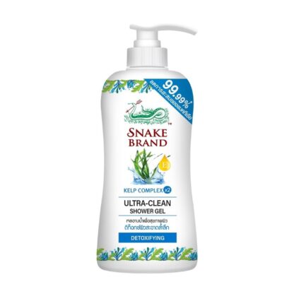 Гель для душа Snake Brand Detoxifying с водорослями Kelp Complex, 450 мл (Snake Brand Ultra-Clean Shower Gel Detoxifying 450 ml)