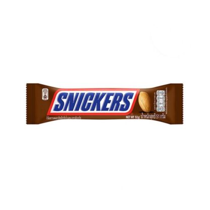 Шоколадный батончик Snickers, 51 г (SNICKERS Chocolate 51g)
