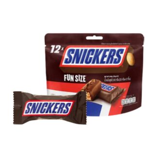 Шоколадные батончики Snickers Funsize, 20 г, набор 12 шт. (SNICKERS Funsize Chocolate Snack Bars 20g x12)