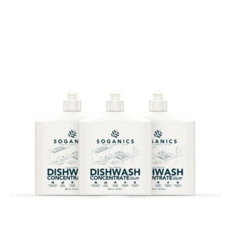 Концентрат для мытья посуды Soganics с алоэ вера, 500 мл, набор 3 шт. (SOGANICS Dishwash Concentrate with Aloe Vera Extract 500ml x3)