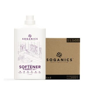 Кондиционер для белья Soganics «Лёгкая глажка+» «Лаванда», 1 л (SOGANICS Fabric Softener Easy-Ironing+ Lavender 1L)