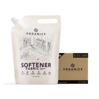 Кондиционер для белья Soganics «Лёгкая глажка+» «Лаванда» (сменная упаковка), 1,5 л (SOGANICS Fabric Softener Easy-Ironing+ Refill Lavender 1.5L)