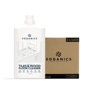 Средство для плитки и деревянных полов Soganics «Эвкалипт», 1 л, набор 10 шт. (SOGANICS Tile & Wood Floor Cleaner Eucalyptus 1L x10)