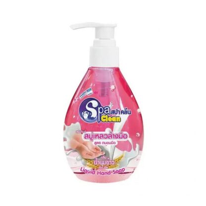 Жидкое мыло для рук Spa Clean с ароматом рисового молока, 295 мл, 295 мл (Spa Clean Liquid Hand Soap Rice Milk 295ml)