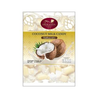 Молочные конфеты Sriwanna со вкусом кокоса, 110 г (Sriwanna Coconut Milk Candy 110g)