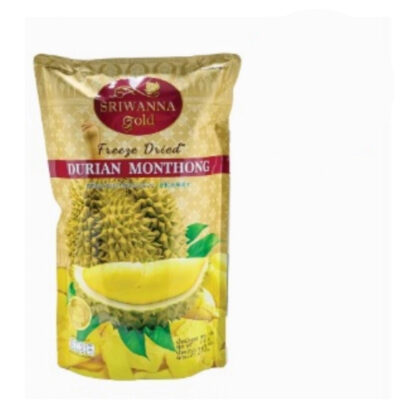 Хрустящий сушёный дуриан Монтхонг Sriwanna, 210 г (SRIWANNA Crispy Durian Monthong 210g)